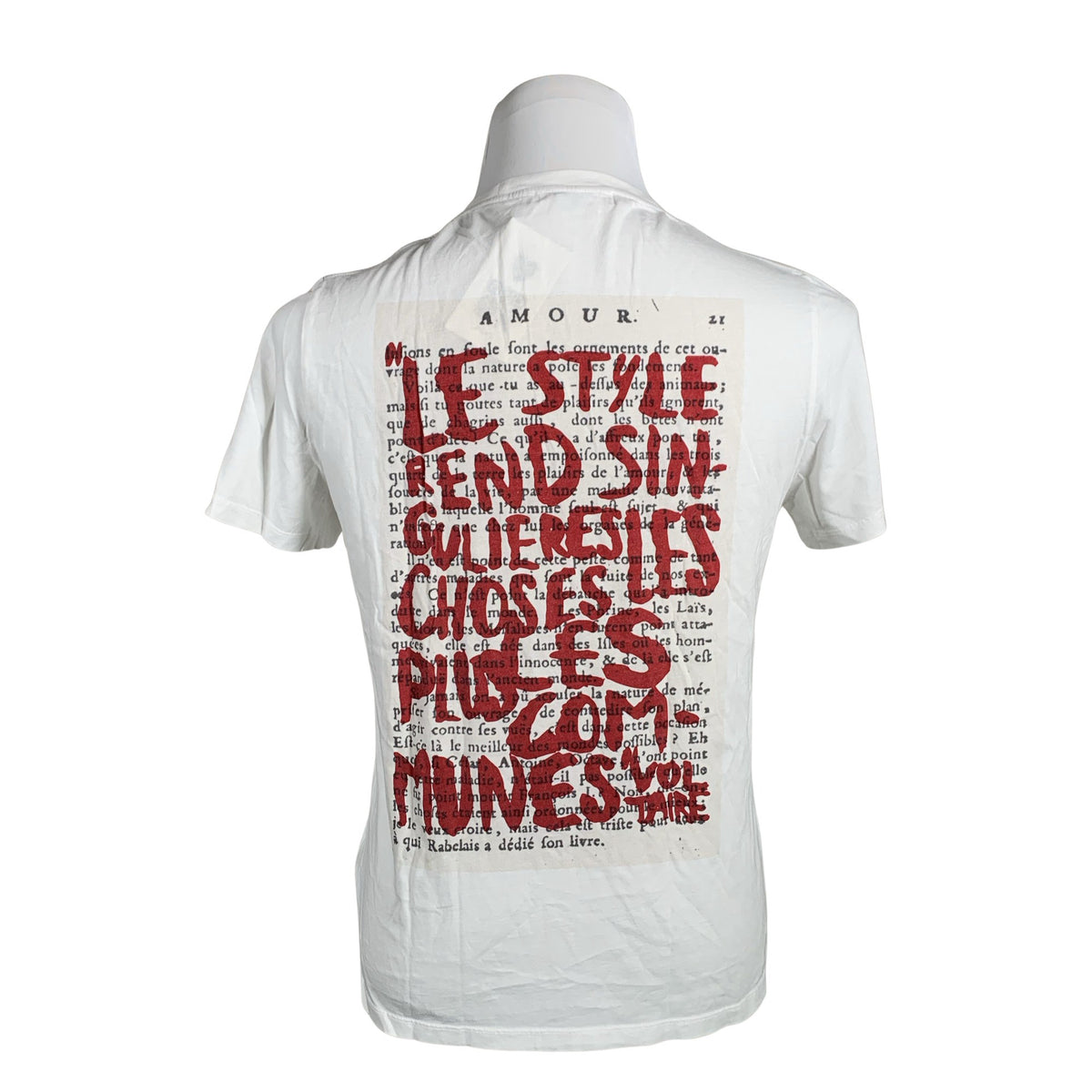 Unisex Zadig & Voltaire - T-shirt, size XS - White (2)