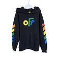 Unisex Off-White - Hoodie, size 134 - 140 - Black ()