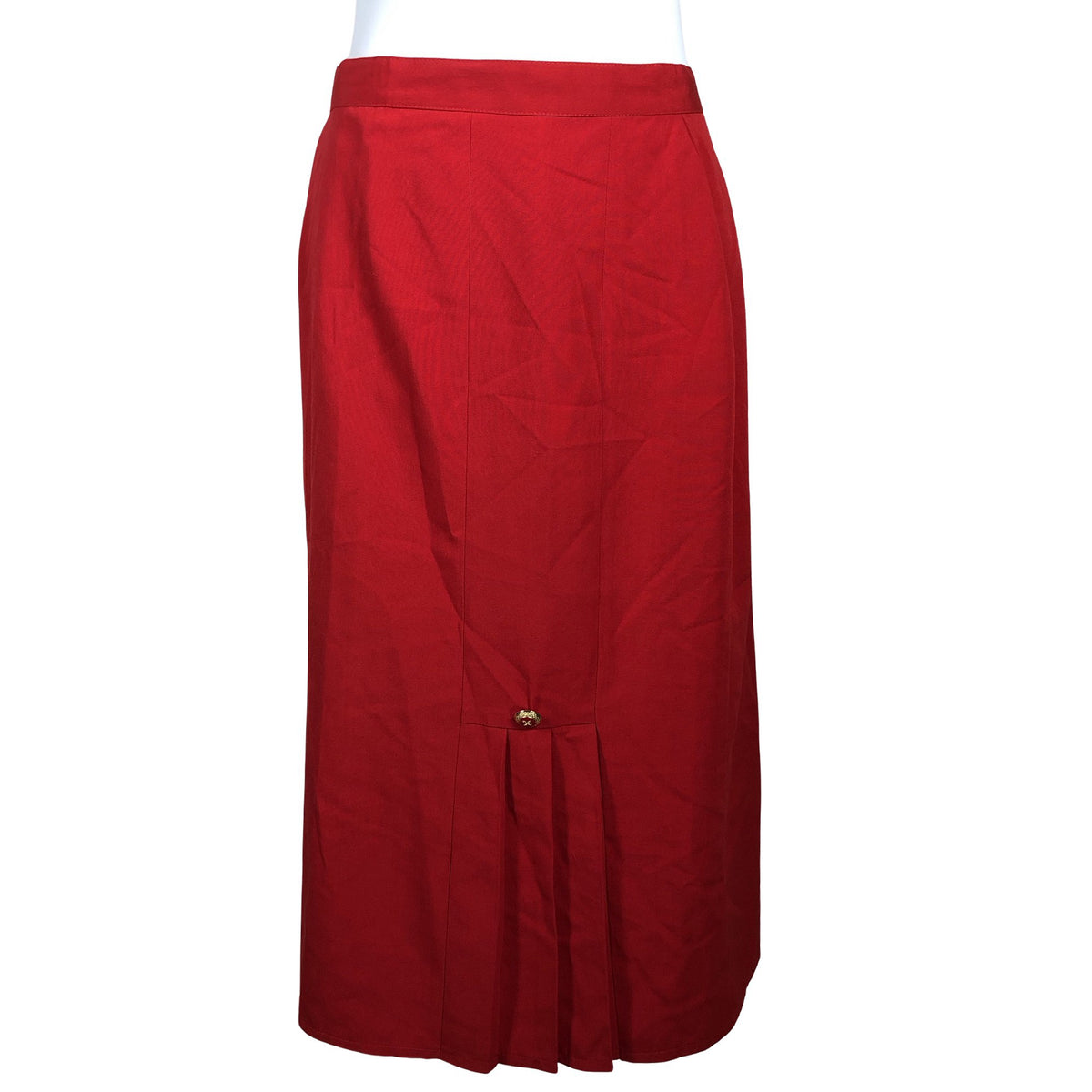 Unisex Francesca - Fabric skirt, size 40 - Red (1)
