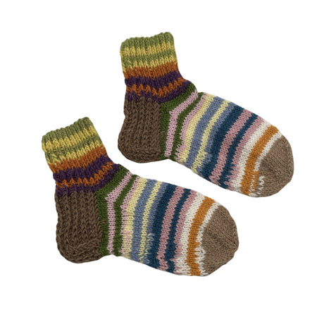 Unisex Handmade - Wool socks, size 37 - Green ()