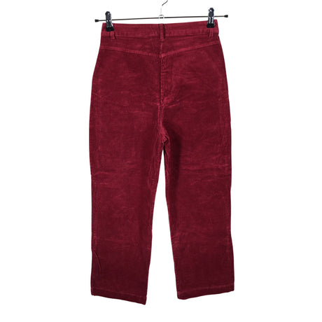 Unisex Nanso - Velvet pants, size 34 - Red ()