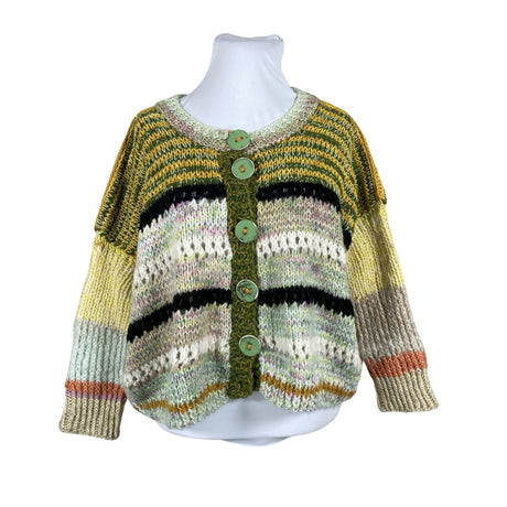 Unisex Handmade - Cardigan, size 42 - Green ()