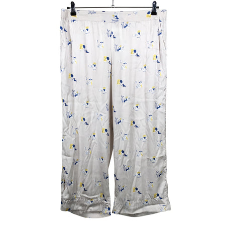 Unisex R-collection - Schiffon trousers, size 42 - Beige ()