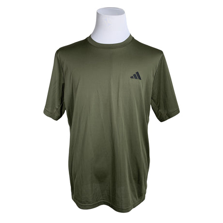 Unisex Adidas - Sports shirt, short sleeve, size XL - Green ()
