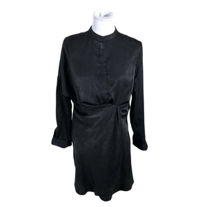 Unisex Na-KD - Schiffon dress, size 36 - Black (1)