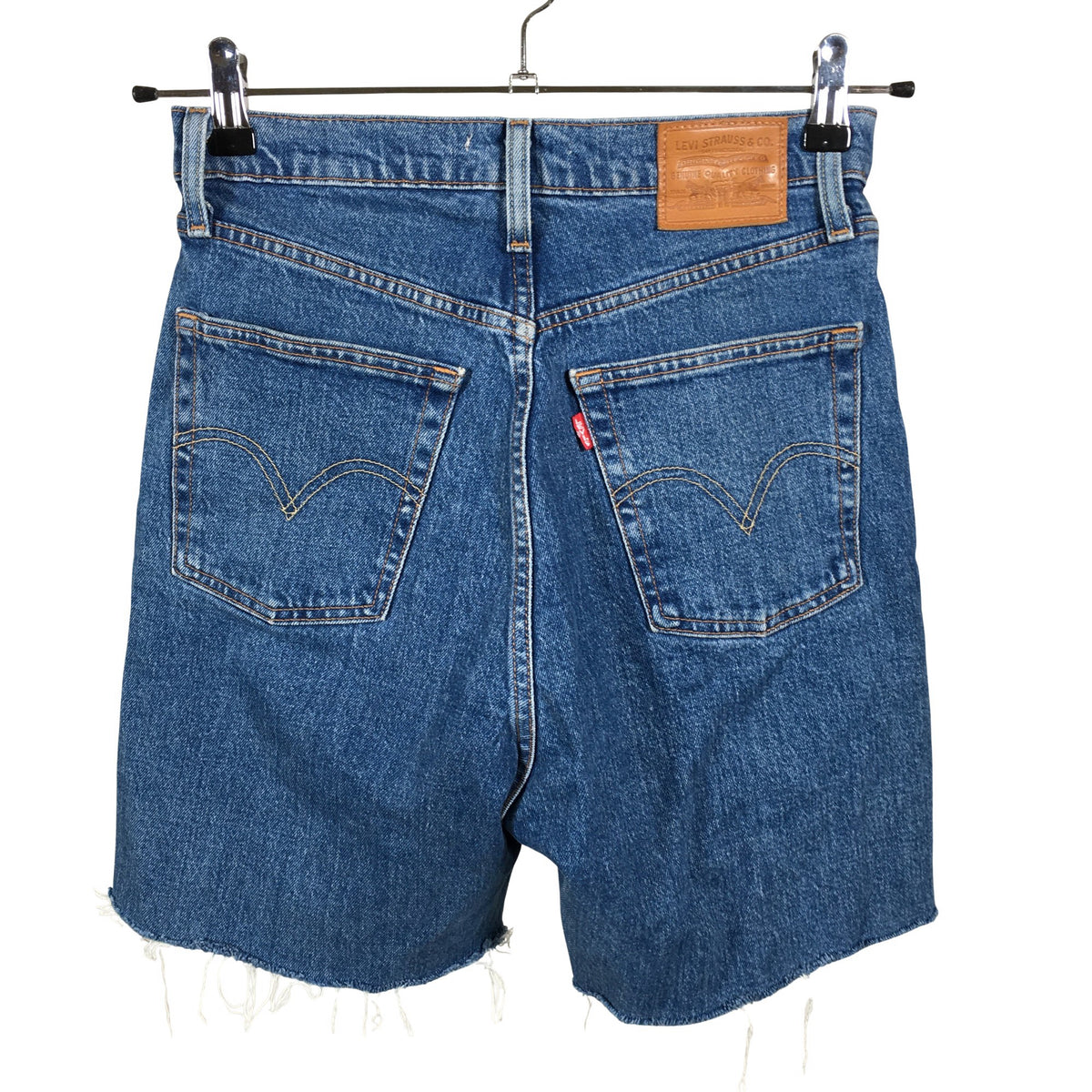 Unisex Levi's - Denim shorts, size W28 - Blue (2)