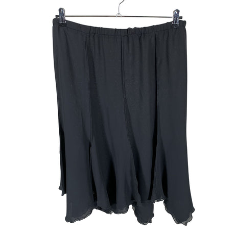 Unisex Eurofashion - Fabric skirt, size 42 - Black ()
