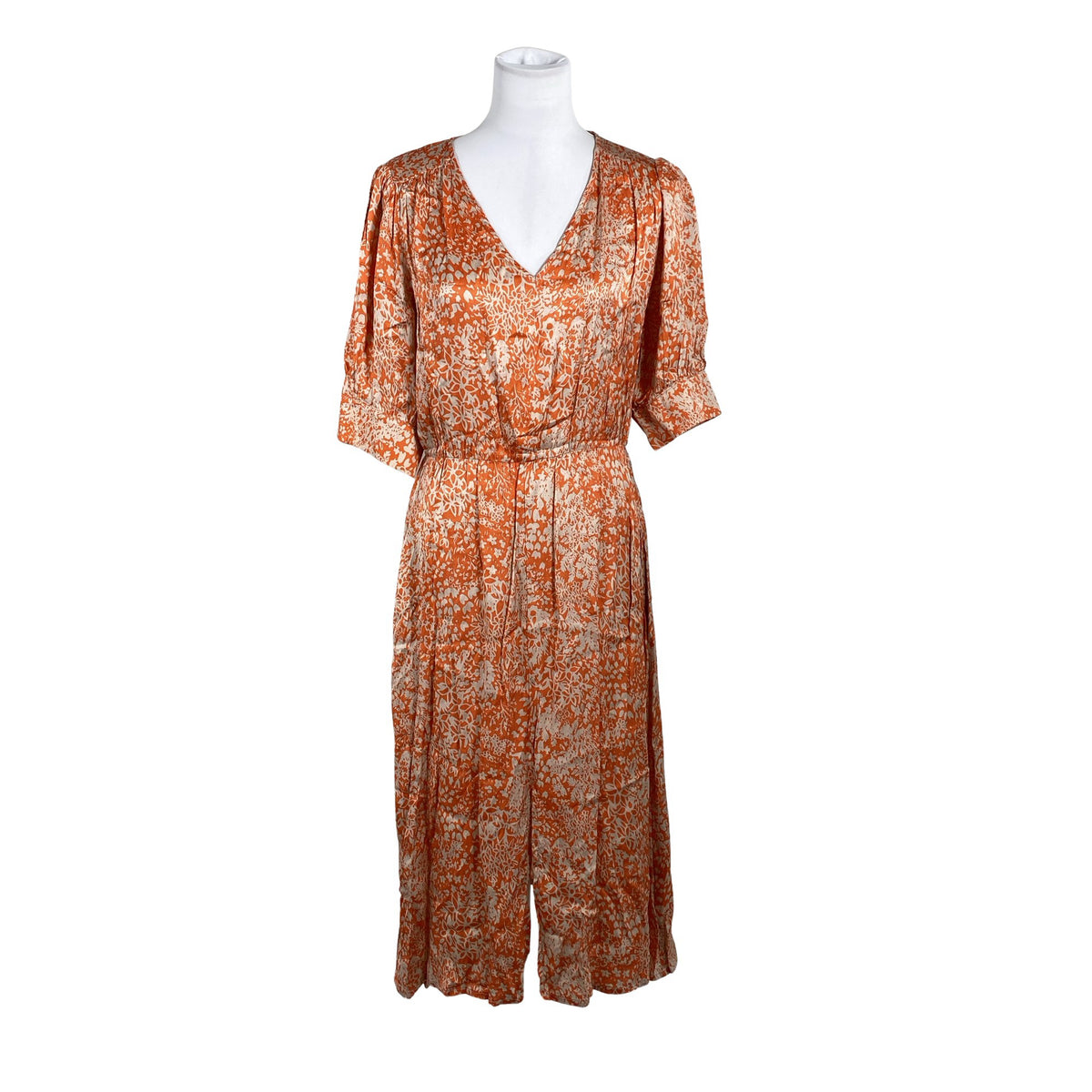 Unisex LaSalle - Schiffon dress, size 38 - Orange (1)