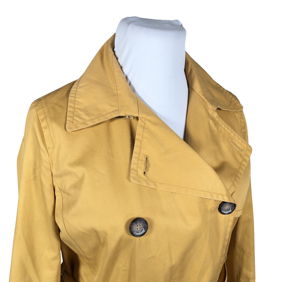 Unisex Weekend by MaxMara - Trench coat, size 42 - Yellow (1)