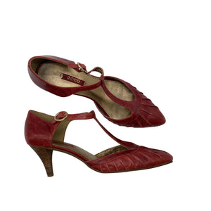 Unisex Ecco - High heels, size 39 - Red (1)