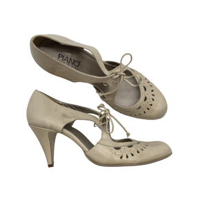 Unisex Piano - High heels, size 40 - Beige (1)