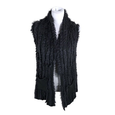Unisex Soyaconcept - Knit vest, size 40 - Gray ()