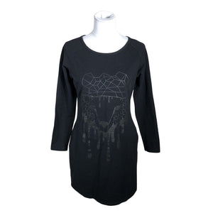Unisex Uhana Design - Tricot dress, size 36 - Black (1)