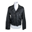 Unisex mint&berry - Leather jacket, size 38 - Black ()