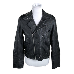 Unisex mint&berry - Leather jacket, size 38 - Black (1)