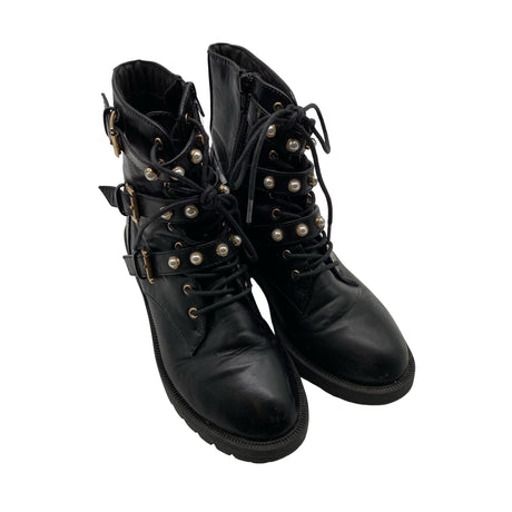 Unisex Bianco - Ankle boots, size 39 - Black (2)