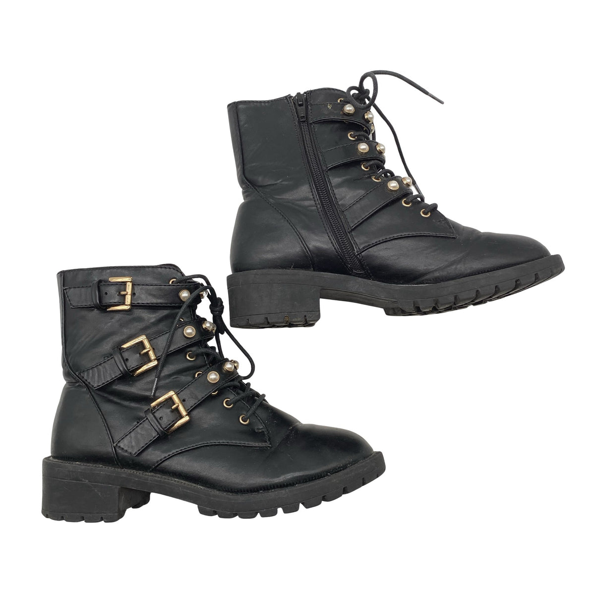 Unisex Bianco - Ankle boots, size 39 - Black (1)