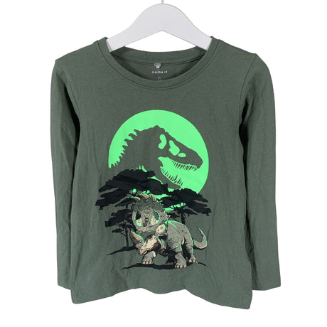 Unisex Name It - Tricot shirt, size 104 - 110 - Green ()