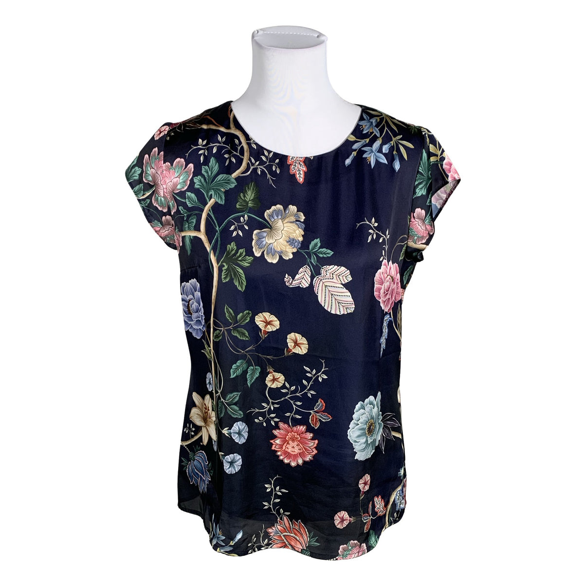 Unisex Monton - Short-sleeved blouse, size 36 - Blue (1)