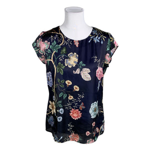 Unisex Monton - Short-sleeved blouse, size 36 - Blue (1)