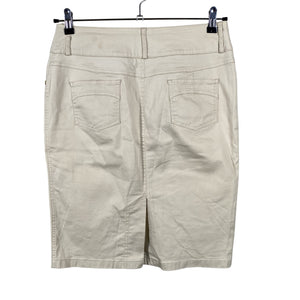 Unisex Elegance Paris - Fabric skirt, size 38 - Beige (2)