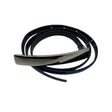 Unisex Elegance - Leather belt, size Ei kokoa - Blue ()