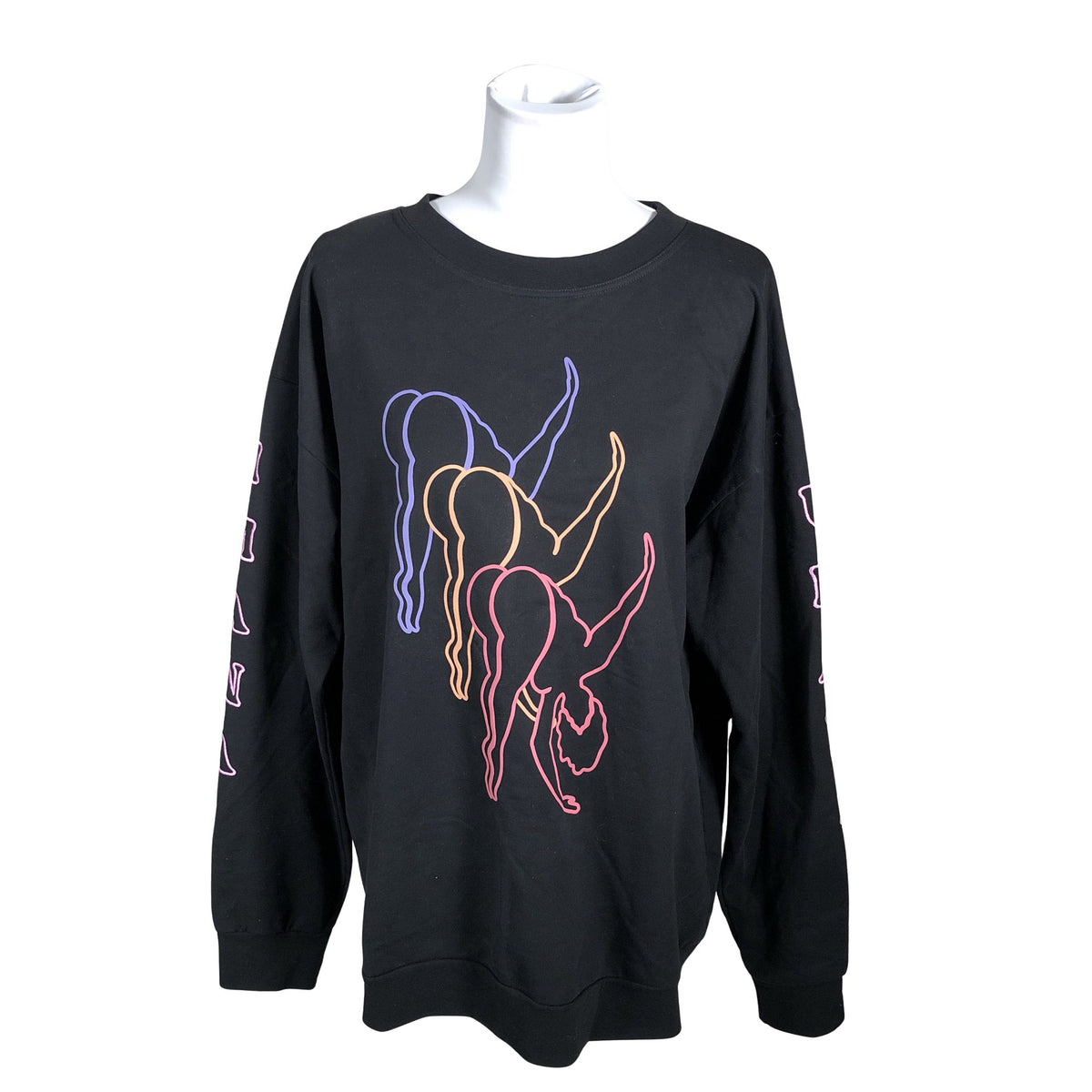 Unisex Uhana Design - Sweatshirt, size 40 - Black (1)