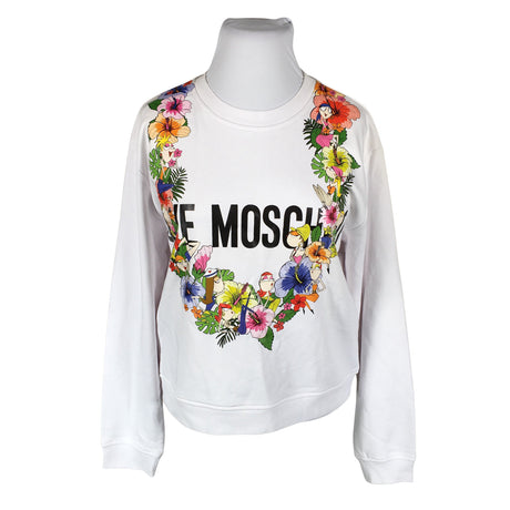Unisex Love Moschino - Sweatshirt, size 44 - White ()