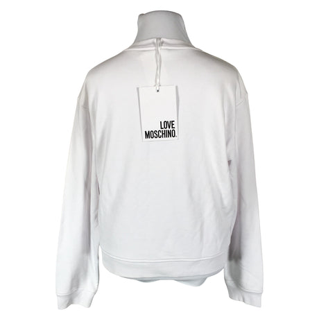 Unisex Love Moschino - Sweatshirt, size 44 - White (2)