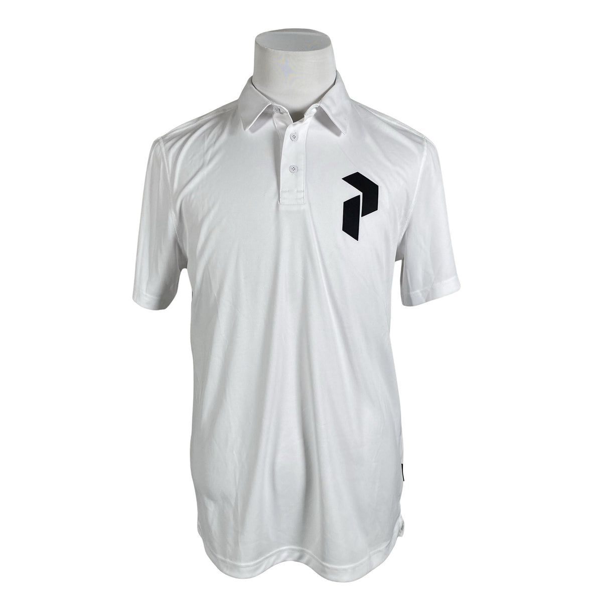 Unisex Peak Performance - Sports shirt, short sleeve, size L - White (1)
