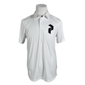 Unisex Peak Performance - Sports shirt, short sleeve, size L - White (1)