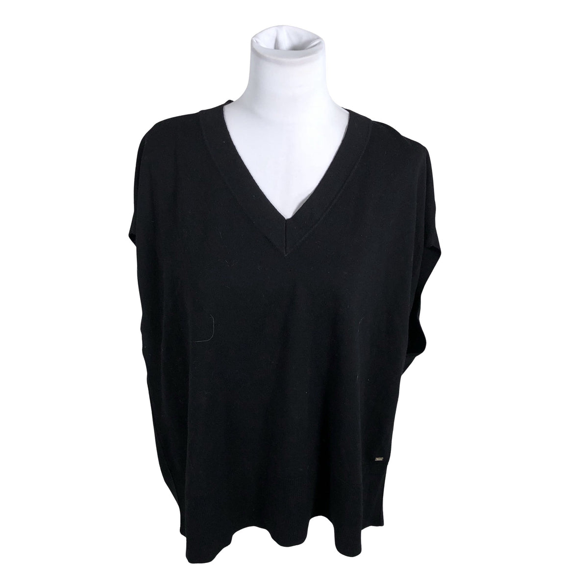 Unisex Your Face - Knit vest, size 40 - Black (1)