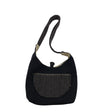 Unisex Handmade - Shoulder bag, size Midi - Black ()