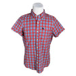 Unisex Abercrombie&Fitch - Collared shirt, size XL - Red ()