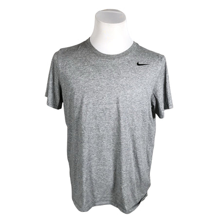 Unisex Nike - Sports shirt, short sleeve, size L - Gray ()