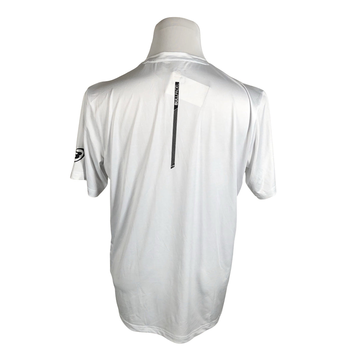 Unisex Bullpadel - Sports shirt, short sleeve, size L - White (2)
