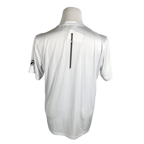 Unisex Bullpadel - Sports shirt, short sleeve, size L - White (2)