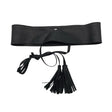 Unisex Ril's - Leather belt, size Ei kokoa - Black ()