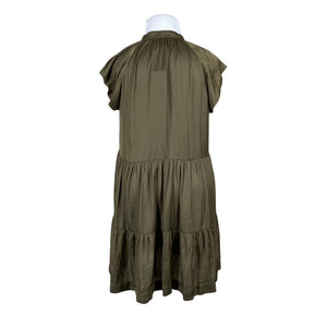Unisex Zadig & Voltaire - Schiffon dress, size 42 - Green (3)