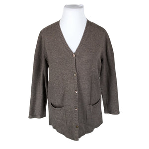 Unisex Peter Hahn - Cardigan, size 42 - Gray (1)