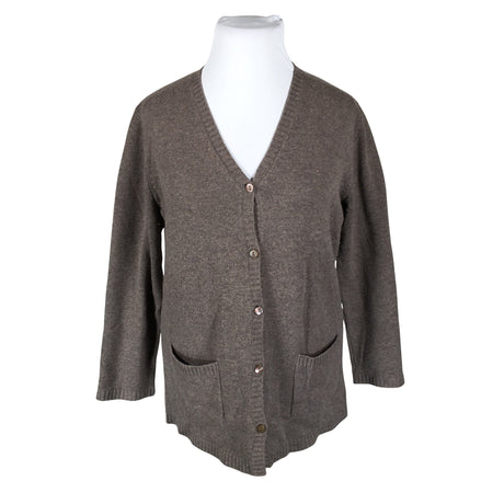 Unisex Peter Hahn - Cardigan, size 42 - Gray ()
