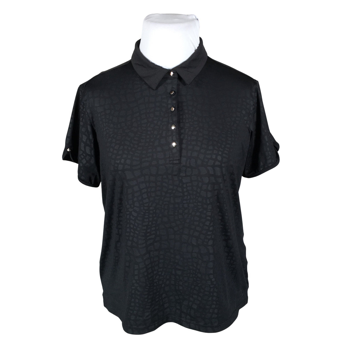 Unisex Catmandoo - Sports shirt, short sleeve, size 46 - Black (1)