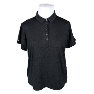 Unisex Catmandoo - Sports shirt, short sleeve, size 46 - Black (1)
