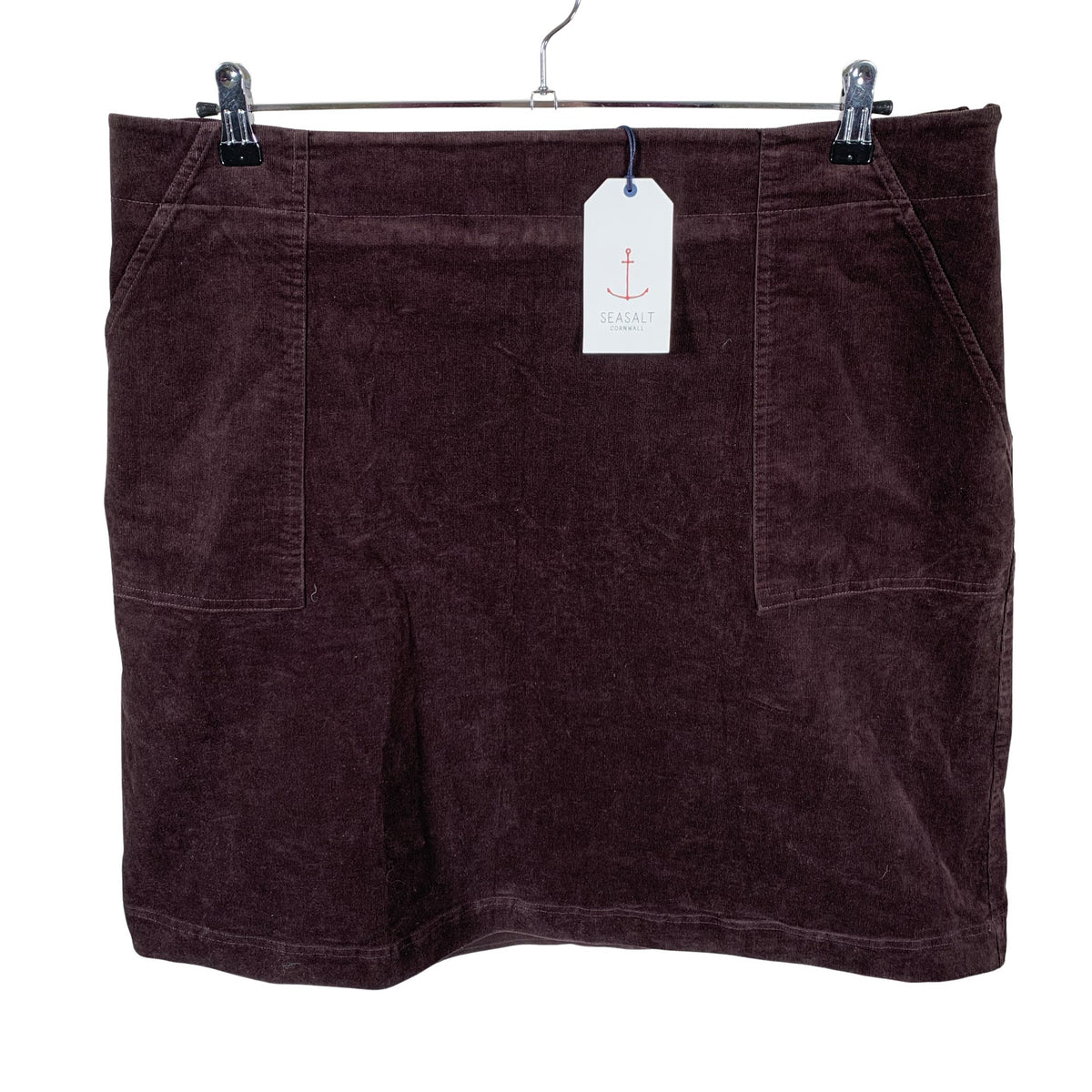 Unisex Seasalt Cornwall - Fabric skirt, size 48 - Brown (1)