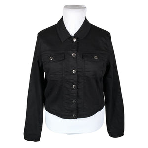 Unisex Ze-Ze - Denim jacket, size 42 - Black (1)