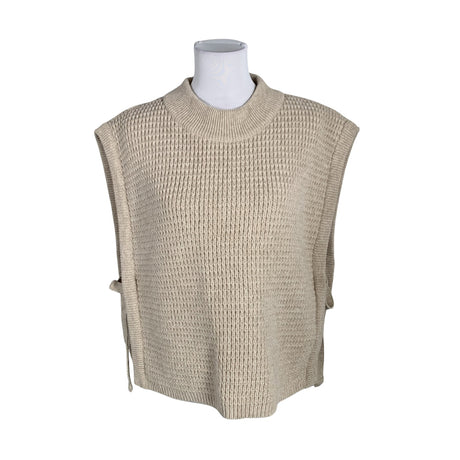Unisex Gauhar - Knit vest, size 38 - Beige ()