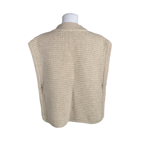 Unisex Gauhar - Knit vest, size 38 - Beige (2)
