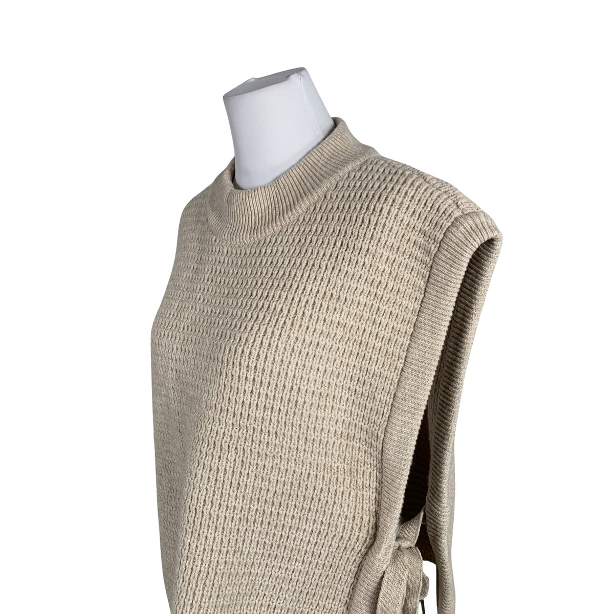 Unisex Gauhar - Knit vest, size 38 - Beige (3)