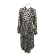 Unisex Free Quent - Schiffon dress, size 38 - Beige ()