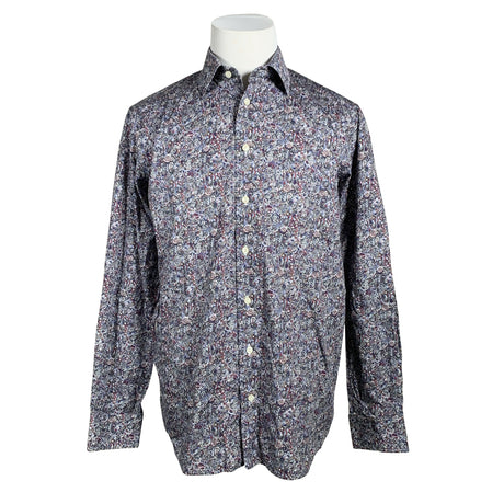 Unisex Eton - Collared shirt, size L - Blue ()